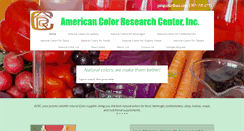 Desktop Screenshot of naturalfoodcolor.com